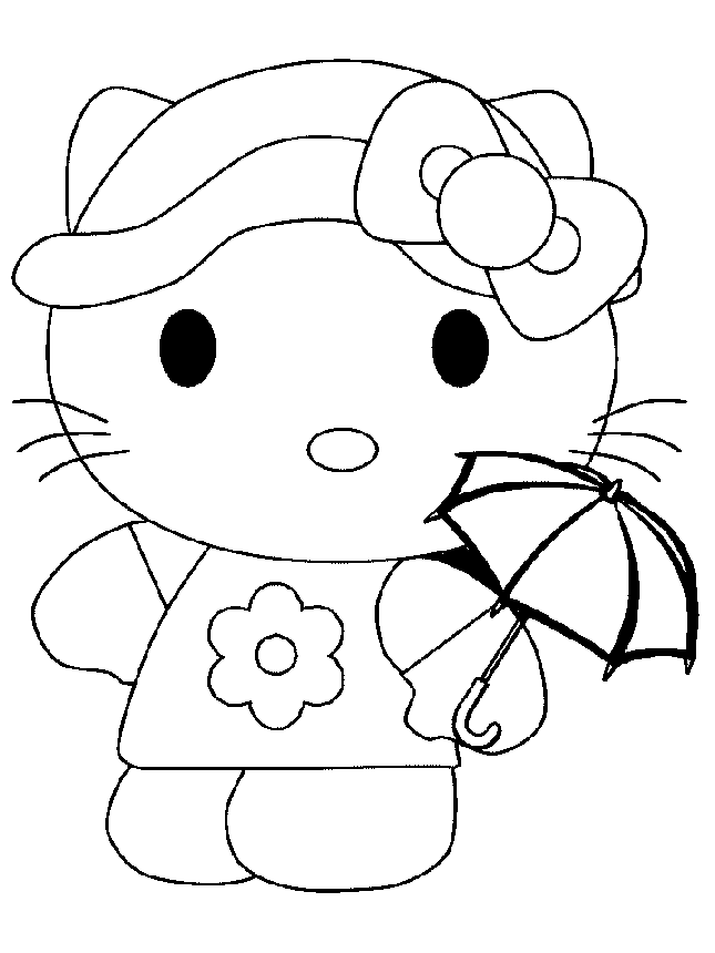 Hello Kitty kolorowanki